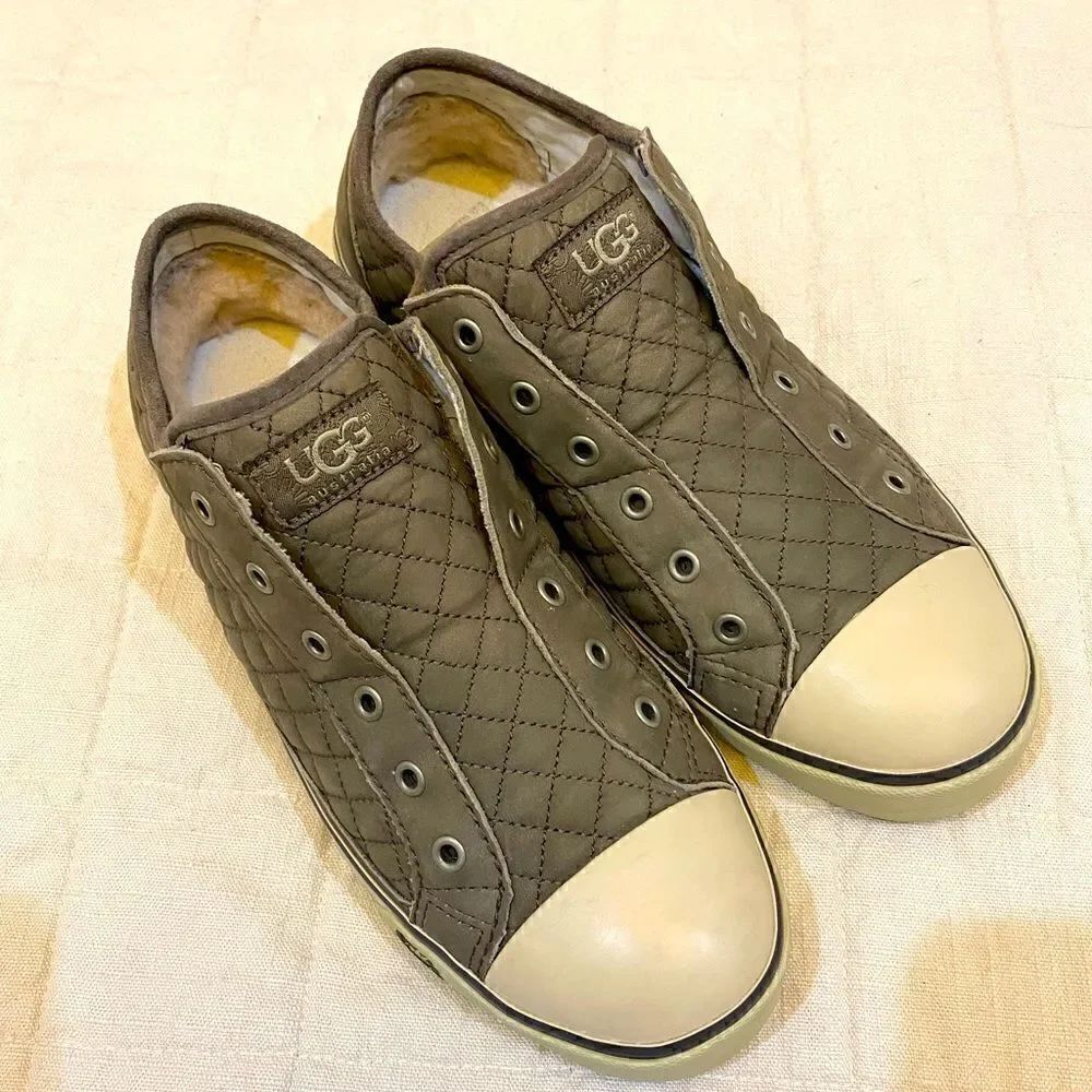 UGG Laela Quilted Sneakers Women Size 9